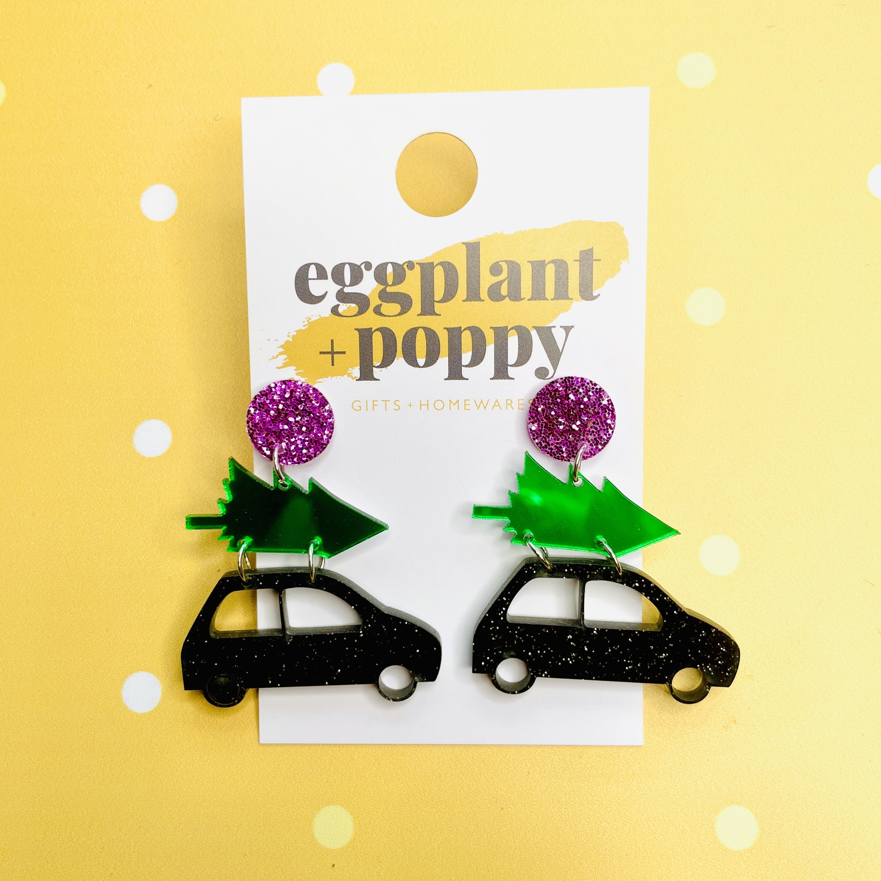 Christmas Road Trip Earrings