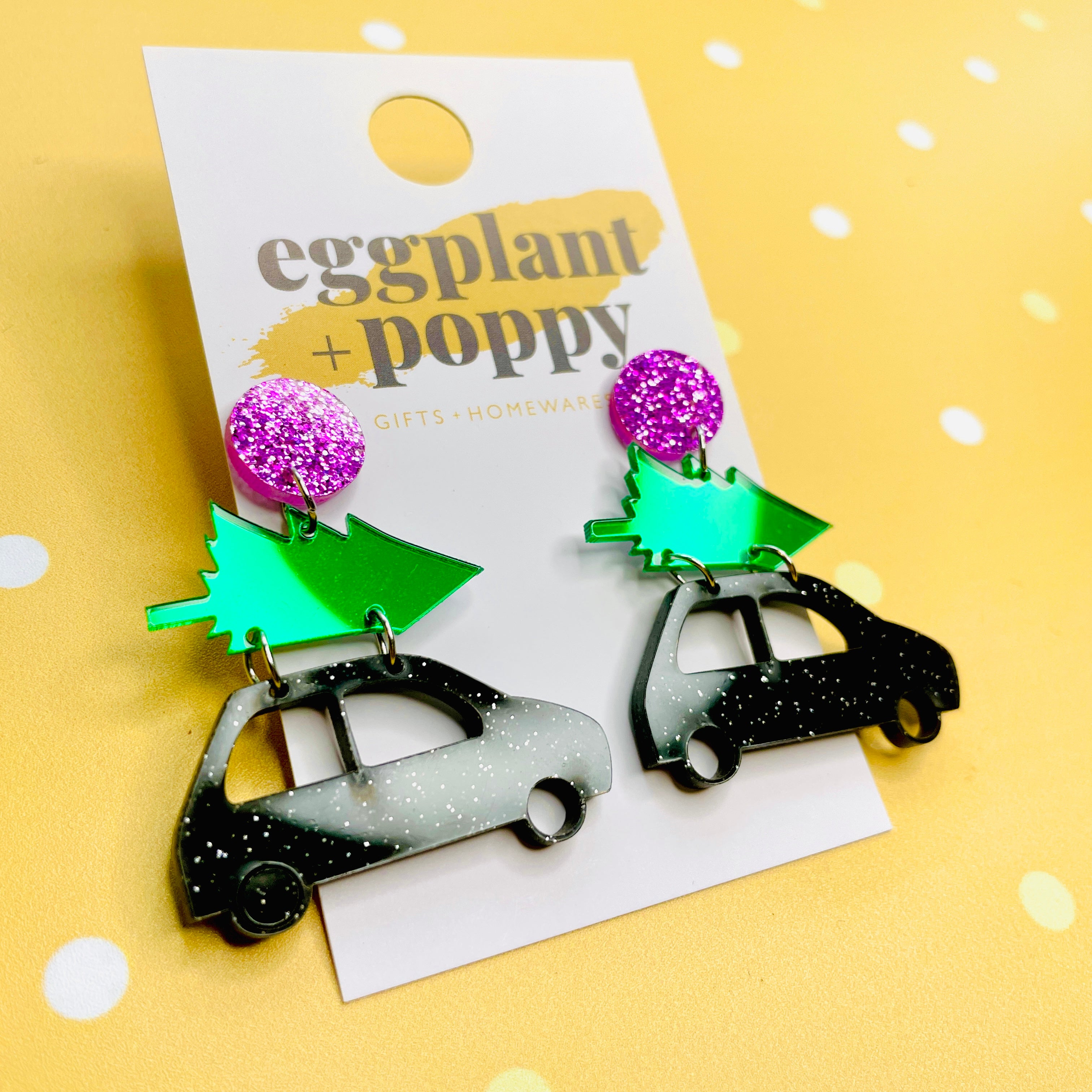 Christmas Road Trip Earrings