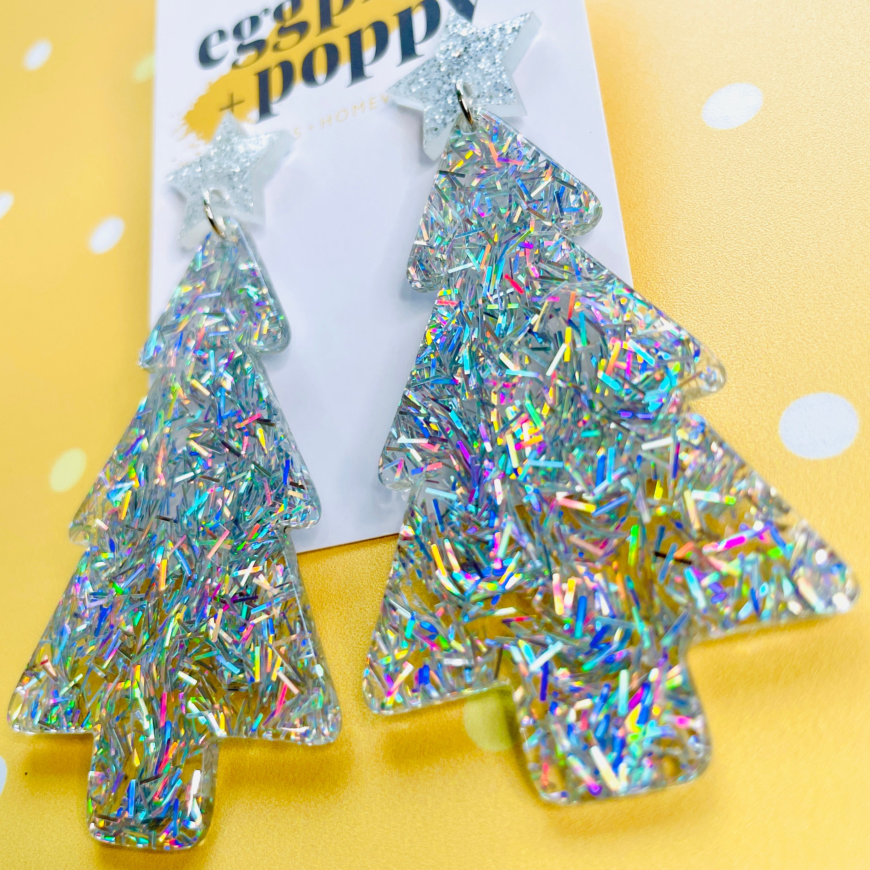 Twinkle Christmas Tree Earrings