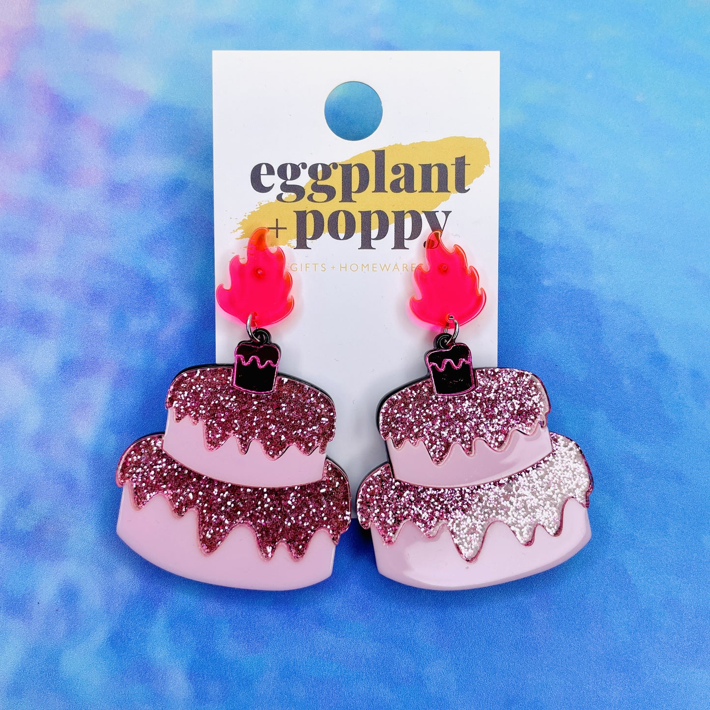 Birthday Cake Earrings