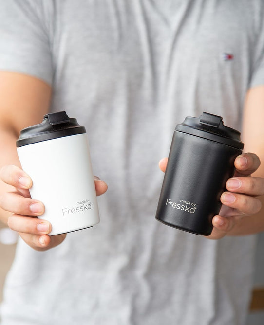 Bino Coffee Cup - 8oz Black